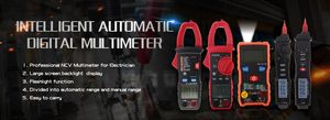 High Precise Smart Tester Auto Ranging Electronics Digital Multimeter Digital Sale True RMS Portable Handheld Meter