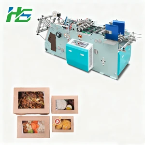 Compact Burger Box Making Machine for Fast Food Service Needs