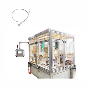 Hydraulic Automatic Electric Cable End Caps Making Wire Rope Two Ends Riveters Terminal Riveting Machine