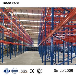Industrial Pallet Rack Heavy-Duty Shelves Warehouse Storage Racking for Cold Chain Logistics Beverage Inventory Management System