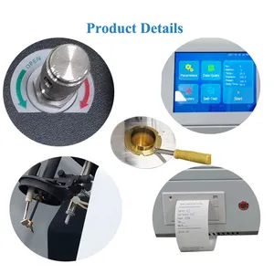 Automatic Closed Cup Flash Point Testing Instrument ASTM D93 Flash Point Tester
