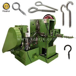Automatic Eye Screw Making Machine Wire Bending Threading Machine Coiling Spring Fish Eye Screw Hook Making Machine
