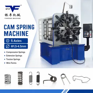 Spring Precision Adjustable Stainless Steel Recoil Tension Spring Making Machine