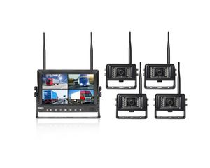 Wide Angle Monitor Kit System Car Security Rearview Camera Car Wireless Rear View Camera
