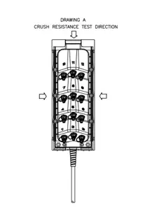 Corning Compatible Inline Coupler Optic Terminal Box