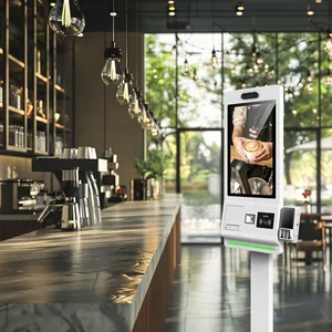 Factory Direct 24 27 32 Inch Self Checkout Touch Screen POS System