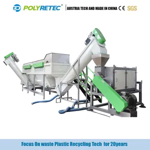 Plastic ABS/PS TV Shell/Computer Shell/Refrigerator Shell Crushing Washing Recycling Machine