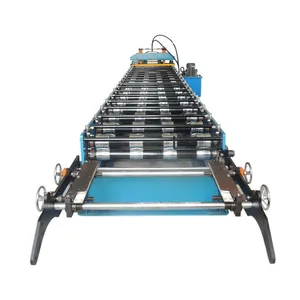 4 Ribs Roofing Sheet Making Machine Trapezoid Type Roll Forming Machine