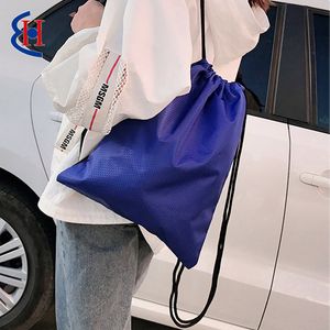 Custom Logo Pattern Advertising Drawstring Backpack