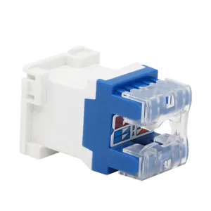 CAT6 UTP Australia Type RJ45 8p8c 180 Degree Network Module Keystone Jack