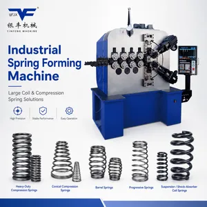 Coil Spring Super Creep Resistance Compression Spring Resistant to Ultra-High Temperatures Metal Spring Making Machine
