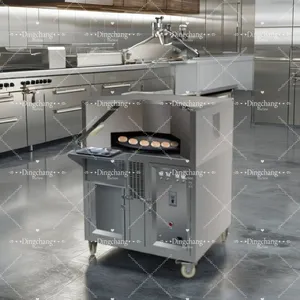 Core Motor Flat Bread Making Machine Roti Making Machine Small One Roti Naan Machine