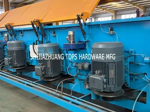 PLC Control Fast Speed Cold Wire Rod Drawing Machine for Rolled Rib Wire Making Wire Mesh