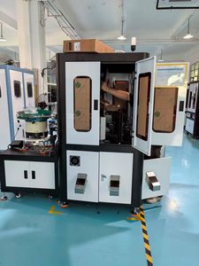 Button Quality Inspection Machine with Automatic Loading and Industrial Camera Detection System