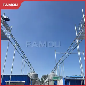 User-Friendly Automatic Chicken Farming Equipment Machine 102mm Chain-Disk Feeding System