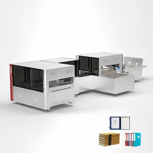 Automatic Hard Cover Making Machine Notebook Cover Machine Case Maker for Arch File Making