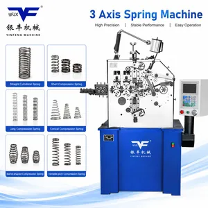 Metal Stainless Steel Compression Spring Small Spring Coil Making Machine