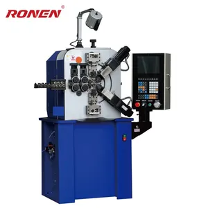 Spring Forming Machine with Camless Rockerless Design for Various Wire Springs