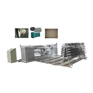 High Output PLC Control Automatic Hexagonal Wire Mesh Netting Making Machine