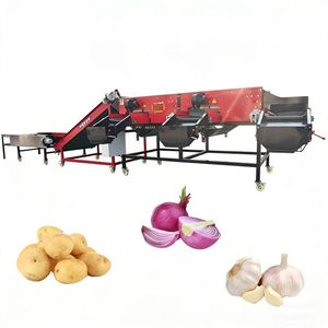 Garlic Size Grading Sorting Machine Large Garlic Sorte Metal Mesh Screen