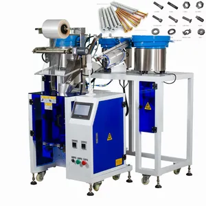 Automatic Plastic Parts Fastener Hardware Sorting Counting and Packing Machine