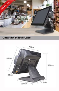 Hot Sale 15" All in One Cash Register POS Machine Desktop Computer POS System