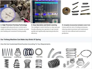 Factory Customization 6-Axis Auto Spring Coil Machine CNC Spring Coiling Machine Manufacturer