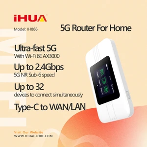 Portable 5g WiFi Router for Secure Internet Access Anywhere