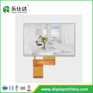 4.3 Inch IPS Rtp TFT LCD Display Screen with 800*480 Resolution