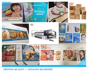 Automatic Computer Control Carton 3colors Flexo Printer Slotter Stacker Making Machine