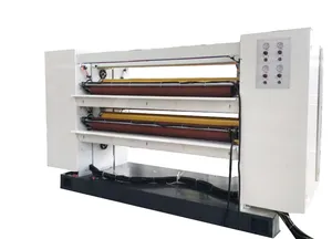 Computer Double Layers Helical Cross Cutter / Double Layers Nc Cut off Machine / Nc Sheet Cutter Machine