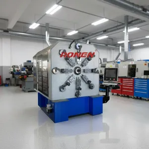 High-Yield-Camless-Spring-Machine, Less-Waste-Camless-Spring-Machine, Environmental-Camless-Spring-Machine for Green Factory Production