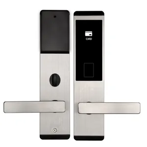 Stainless Steel Keyless Smart Hotel Room RF Card Lock System