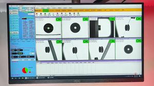 Advanced Rk1900 Vision Sorting Machine for Rubber Defect Detection