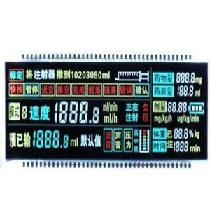 High Efficiency Battery Operated LCD 7 Segment Display Module Control Panel