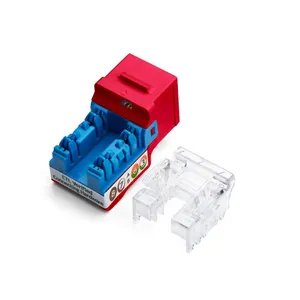 CAT6 UTP RJ45 Ethernet Modular Connector for Data Network Keystone Jack