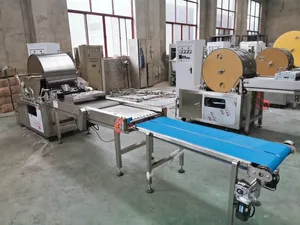 Vietnamese Rice Paper Spring Sheet Rolling Wrapping Maker Samosa Sheet Automatic Lumpia Wrapper Spring Roll Make Machine