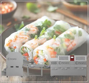 High Capacity Automatic Spring Roll Making Machine with 60PCS Per Minute Output