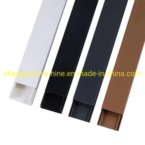 Double out Plastic Profile Machine PVC Electrical Wire Cable Trunking Profile Making Machine
