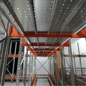 Four Way Radio Shuttle Rack Asrs Intelligent Pallet Rack System Shuttle Pallet for Warehouse