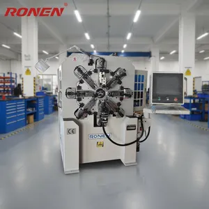 Ronen Camless Compression Torsion Extension Spring Wire Coiling Forming Making Machine