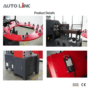 CNC Automatic Stainless Steel Iron Wire Shaping Adjustable Digital Display Touchable Screen for Kitchen Rack Making