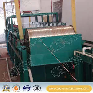 Customized Aluminum Multi-Wire Copper Plating Production Line Electroplating Machine
