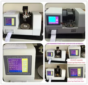 Automatic Closed Cup Flash Point Testing Instrument ASTM D93 Flash Point Tester
