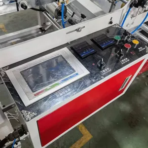 High Speed Automatic Zipper Lock Bag Making Machine