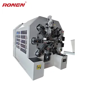 12 Axis CNC Multi-Function Spring Making Machine, Multi-Axis Compression Torsion Extension Spring Forming Equipment