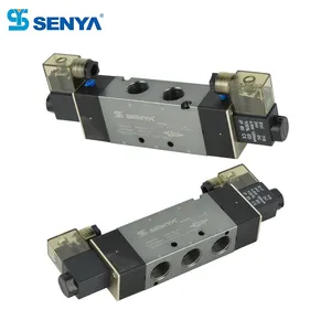 Customizable Compact 3/8 Inch 5/2 Way Directional Control Valve for Labeling Machine