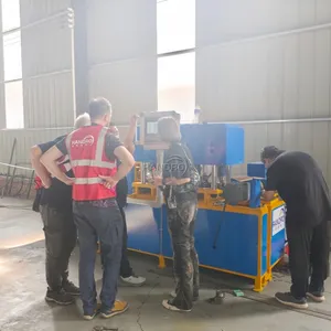 Full Auto Spring Hose Clamp Forming Machine Flat Iron Hoop Forming Machine