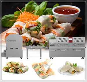 High Capacity Automatic Spring Roll Making Machine with 60PCS Per Minute Output