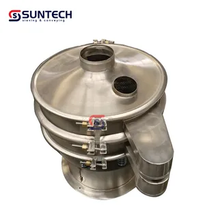 Advanced Food Particle Rotary Vibrating Screen Filter Machine